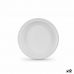 Sada talířů na opakované použití Algon Bílý Plastické 20,5 x 3 cm (36 Kusů)
