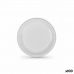 Sada talířů na opakované použití Algon Bílý Plastické 25 x 25 x 2 cm (6 kusů)