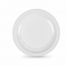 Sada talířů na opakované použití Algon Bílý Plastické 28 x 28 x 2 cm (24 kusů)