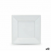 Pince pour nappe Algon Blanc Réutilisable 3,90 x 1,30 x 5,50 cm (100  Unités)