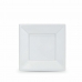 Sarja kierrätettäviä lautasia Algon Valkoinen Muovinen 18 x 18 x 1,5 cm (24 osaa)