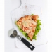 Koliesko na pizzu Quttin Foodie Nerezová oceľ 0,6 mm 21,5 x 6,5 cm (18 kusov)