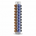Stand for 40 Coffee Capsules Quttin 107235 Rotating 11,5 x 37 cm (6 Units)