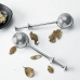 Szűrő gyümölcshúshoz Quttin Rozsdamentes acél Ezüst színű Gomb (24 egység) (18,5 x 5 cm)