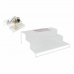 Secchio organizzatore Confortime Metallo Bianco 26,5 x 25 x 9 cm (12 Unità)