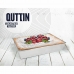 Baking tray Quttin Rectangular 36 x 24 x 6,5 cm (12 Units)