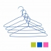 Set of Clothes Hangers Wooow Metal Plastic 4 Pieces (24 Units)