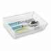 Cutlery Organiser Confortime Metal White 21,8 x 15,24 x 5,2 cm (12 Units)