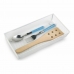 Cutlery Organiser Confortime Metal White 30 x 15,24 x 5,2 cm (12 Units)