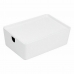 Opstapelbare opbergbox Confortime Met deksel 26 x 17,5 x 8,5 cm (10 Stuks)