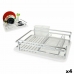 Afdrypningssstativ til køkkenvask Confortime Alluma Aluminium 43 x 32 x 12 cm (4 enheder)