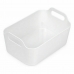 Multi-purpose basket Confortime White 33 x 23,5 x 15,4 cm (12 Units)
