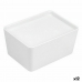 Organizacinę sudedama dėžė Confortime Su dangteliu 17,5 x 13 x 8,5 cm (12 vnt.)