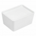 Οργανωτικό Κουτί με Δυνατότητα Τοποθέτησης σε Στοίβα Confortime Με καπάκι 17,5 x 13 x 8,5 cm (12 Μονάδες)