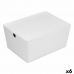 Stapelbare Organizer-Box Confortime mit Deckel 35 x 26 x 16 cm (6 Stück)