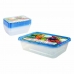 10 Lunchbox-Set Privilege 49786 500 ml rechteckig 17,5 x 12 x 4 cm (24 Stück)
