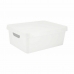 Storage Box with Lid Confortime 10 L Rectangular With lid (6 Units)