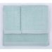 Ensemble de serviettes de toilette Devota & Lomba Vert 100 % coton (3 pcs)