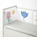 Mazuļa gultas aizsargs Cool Kids Mermaid (60 x 60 x 60 + 40 cm)