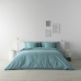 Bettdeckenbezug Naturals LINO BLANCO grün 143 x 200 cm