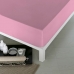Felszerelt alsó lap Naturals BAJERA (DRAP HOUSSE) Világos rózsaszín 90 x 190/200 cm (90-es ágy)