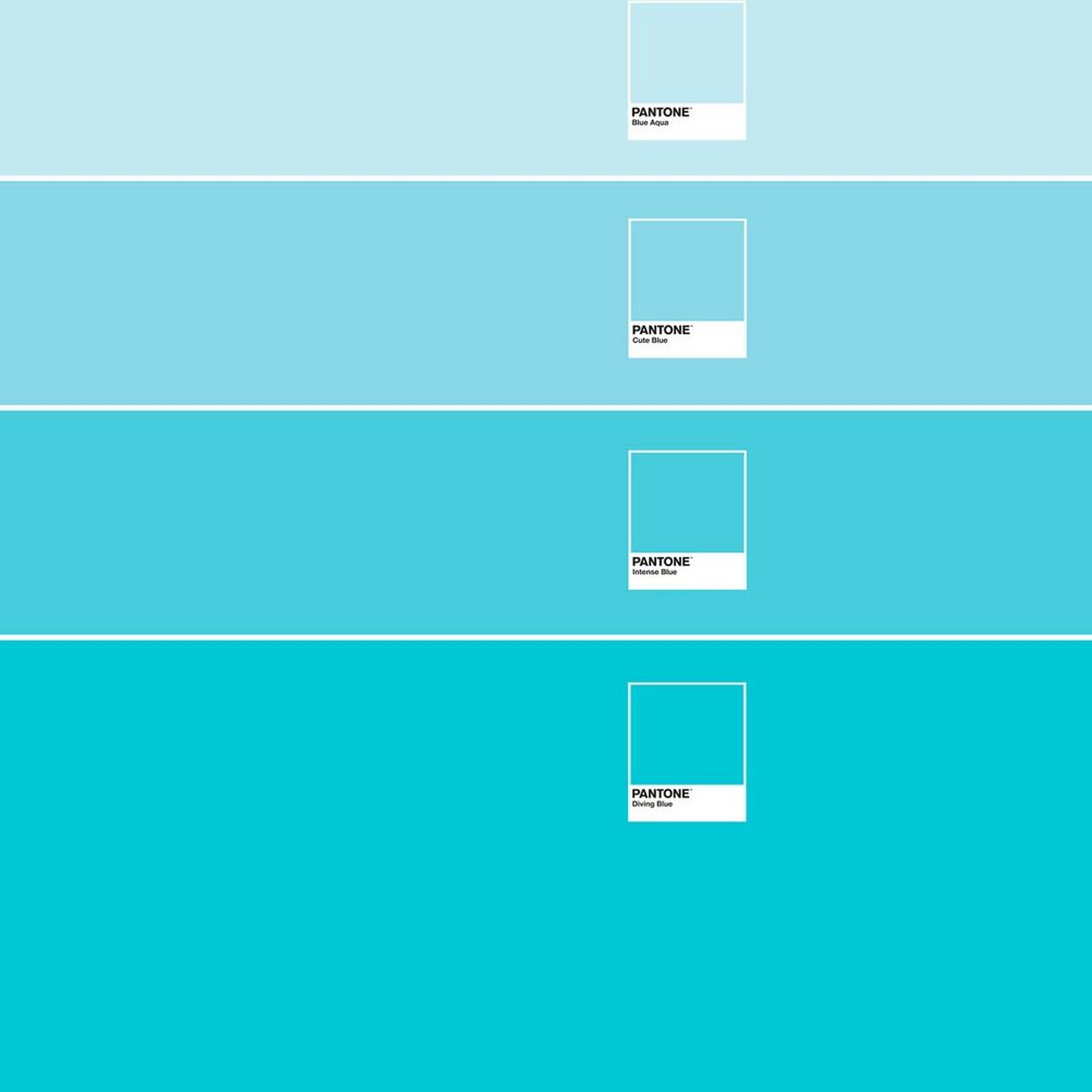 Tekikott Ombre Pantone