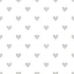 Protetor de berço Cool Kids Hearts (60 x 60 x 60 + 40 cm)