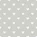 Protetor de berço Cool Kids Hearts (60 x 60 x 60 + 40 cm)