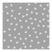 Munkalap Popcorn Love Dots (210 x 270 cm) (135/140-ös ágy)