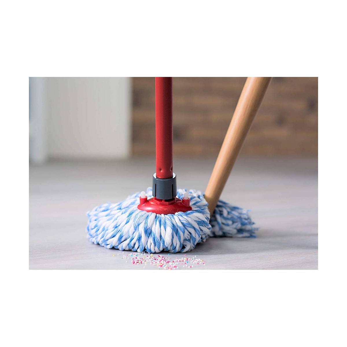 Mops Vileda Balts Kokvilna