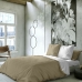 Noorse hoes Naturals FUNDA NORDICA BICOLOR REVERSIBLE Omkeerbaar Beige Wit Bed van 180 Bed van 180/190 (260 x 220 cm)