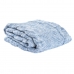Blanket DKD Home Decor 150 x 125 x 1 cm Blue (2 Units)