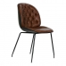 Chair DKD Home Decor Brown Black Multicolour 54,5 x 54 x 86 cm