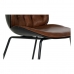 Krzesło DKD Home Decor Brązowy Czarny Wielokolorowy 54,5 x 54 x 86 cm