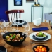 Tableware Luminarc 1900 Glass Black and white (18 Pieces)