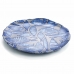 Plokščia lėkštė Quid Mar de Viento Mėlyna stiklas (Ø 32 cm) (Pack 6x)