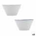 Ciotola Quid Vita Tribal Colazione Ceramica Bianco (500 ml) (12 Unità)