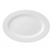 Piatto da pranzo Ariane Prime Ovale Bianco Ceramica 22 x 20 cm (12 Unità)