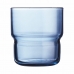 Čaša Arcoroc Log Bruhs Plava Staklo 6 Dijelovi 220 ml