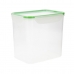 Hermetiška priešpiečių dėžutė Quid Greenery Skaidrus Plastmasinis 4,7 L (4 vnt.) (Pack 4x)