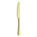 Table knife Amefa Austin Dorado Golden Metal 23,5 cm (12 Units)