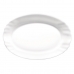 Serveringsfat Bormioli Rocco Ebro Oval Hvit Glass (22 cm) (24 enheter)