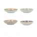 Plate Quid Pippa Ceramic Multicolour (9 cm) (Pack 36x)