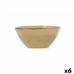 Bowl Bidasoa Ikonic Ceramic Brown (15,8 x 15 x 7 cm) (Pack 6x)