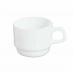 Комплект чаши за кафе части Arcoroc Restaurant Бял Cтъкло 12 броя 80 ml