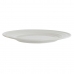 Flat Plate DKD Home Decor White Porcelain 27 x 27 x 2 cm