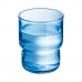 Akiniai Arcoroc Log Bruhs Mėlyna stiklas 6 Dalys 160 ml