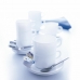 Kop Luminarc Apilable Empilhável Branco Vidro 280 ml (6 Unidades) (Pack 6x)