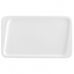 Плоска чиния Quid Chef Бял Керамика 30 x 18 cm (6 броя) (Pack 6x)