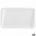 Плоска чиния Quid Chef Бял Керамика 30 x 18 cm (6 броя) (Pack 6x)